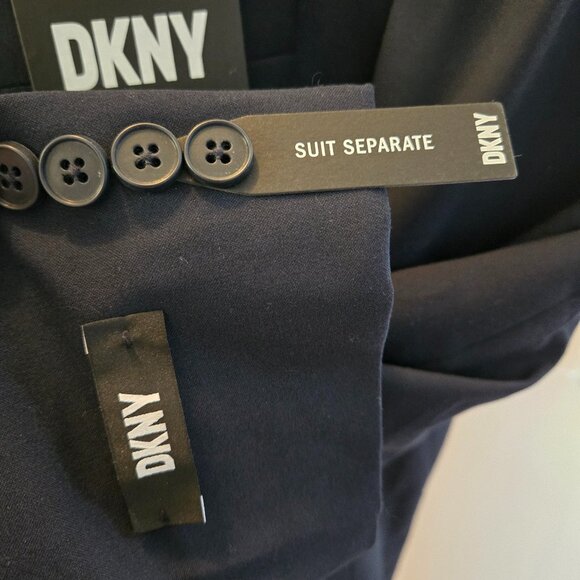 DKNY Men's Suit Blazer Jacket Duran Sz: 44L Navy - Picture 8 of 11